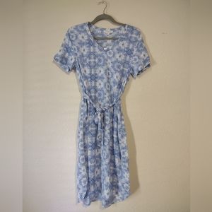 Beachlunchlounge tue dye midi dress